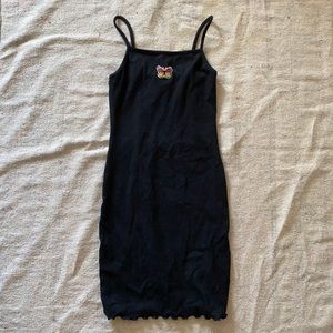 Butterfly Fitted Dress